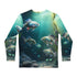 Men's School of Fish Relaxed Fit Rash Guard UPF 50+